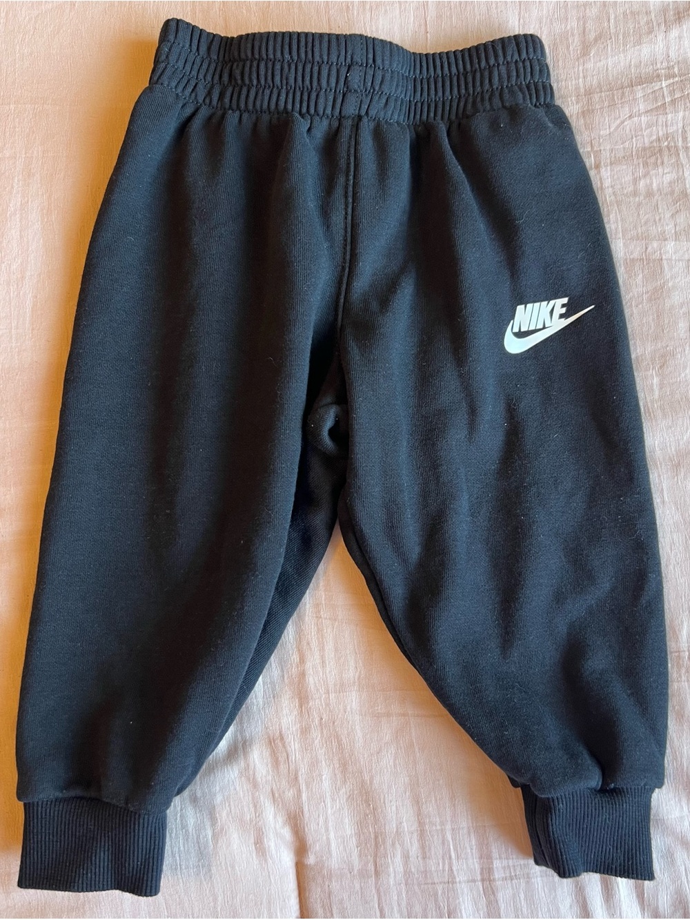 Nike Toddler Boys Black Fleece Jogger Sweatpants- 2T
